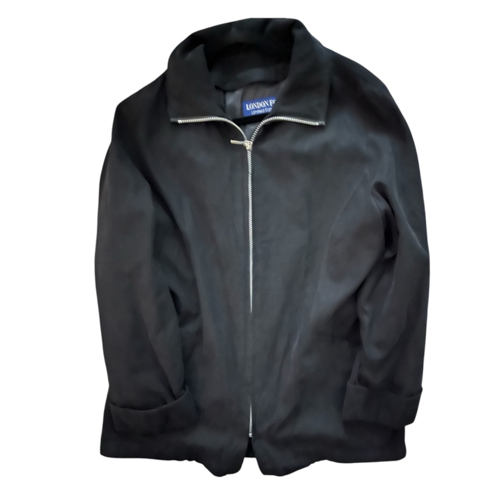 London Fog Jacket, Women's SZ: See Pics, Black - Picture 3 of 11